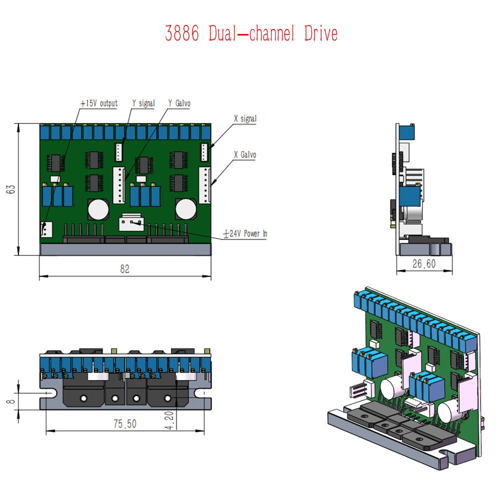 Goldenstarlaser Scanners GS-50B